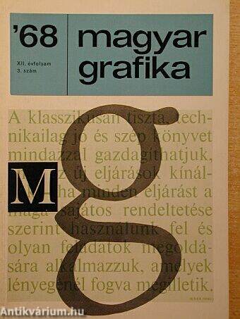Magyar Grafika 1968/3.