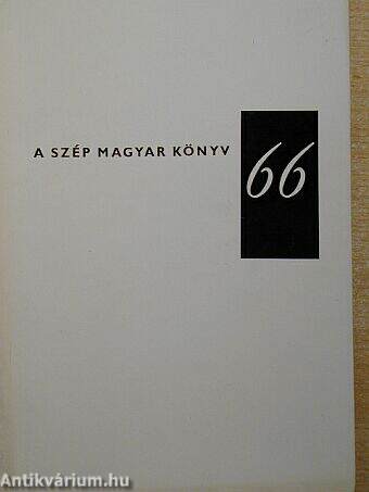 A szép magyar könyv 1966