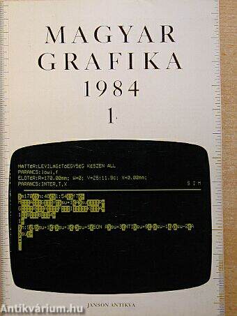 Magyar Grafika 1984/1.