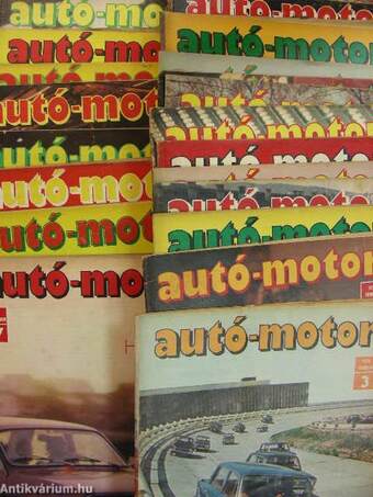 Autó-Motor 1979. (nem teljes évfolyam)