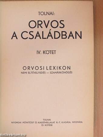 Orvos a családban IV.