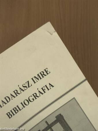 Madarász Imre bibliográfia