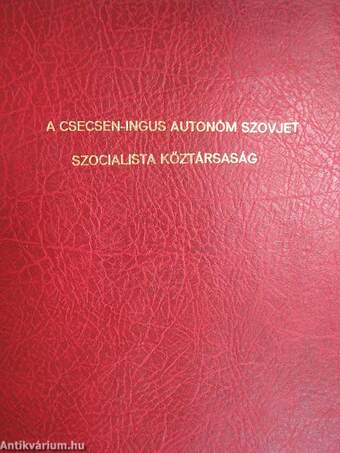 A Csecsen-Ingus Autonóm Szovjet Szocialista Köztársaság