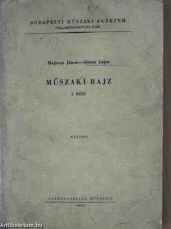 Műszaki rajz I.