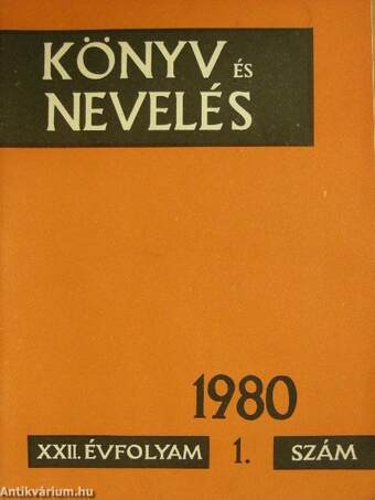 Könyv és Nevelés 1980/1-6.