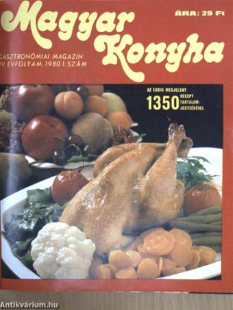 Magyar Konyha 1980-1982. január-december