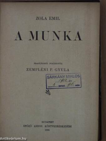 A munka