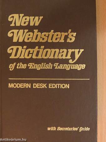 New Webster's Dictionary of the English Language