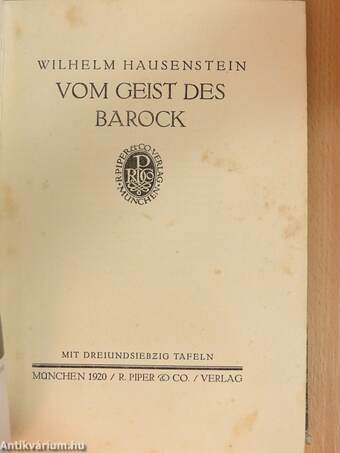 Vom Geist des Barock