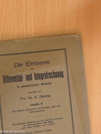 Die Elemente der Differential- und Integralrechnung - Ausgabe B