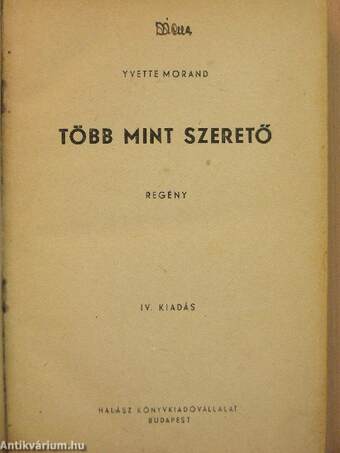 Több mint szerető