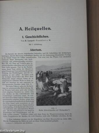 Heilquellen und Heilklima