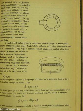 Termodinamika/Optika/Az anyag szerkezete/Relativitás elmélet/Elektromosságtan/Módszertani útmutató fizikából/Útmutató Dr. Gáspár "Elektromosságtan" c. jegyzethez