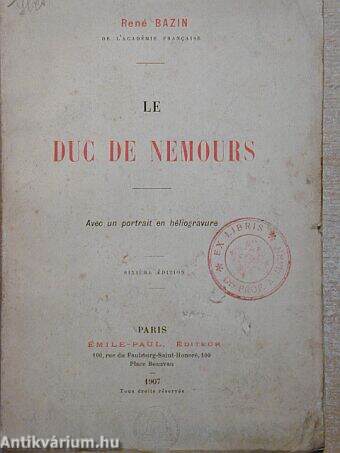 Duc de Nemours