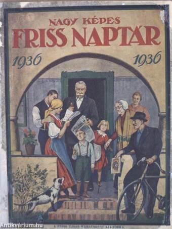 Nagy Képes Friss Naptár az 1936-ik szökőévre