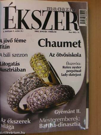 Ékszer Magazin 2001. július-december/2002. (nem teljes évfolyam)