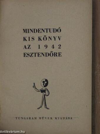 Mindentudó kis könyv az 1942 esztendőre