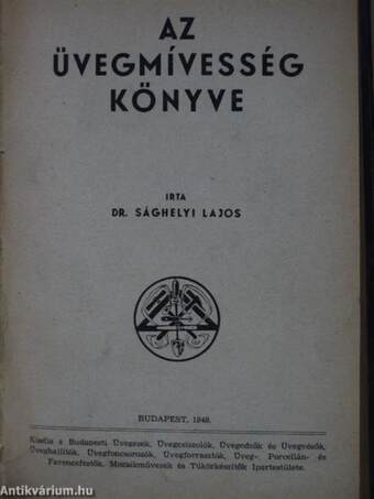 Az üvegmívesség könyve