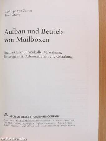 Aufbau und Betrieb von Mailboxen