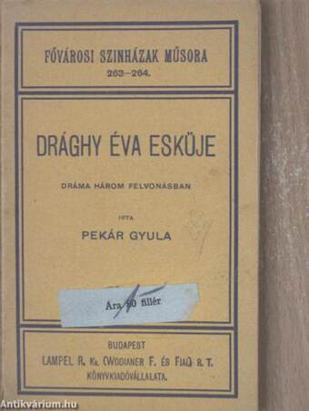 Drághy Éva esküje