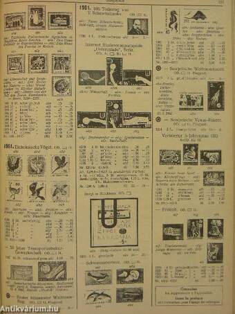 Briefmarken-katalog Zumstein - Europa 1973