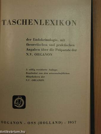 Taschenlexikon der Endokrinologie