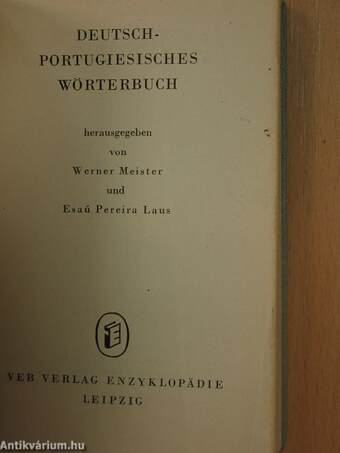 Taschenwörterbuch Deutsch-Portugiesisch