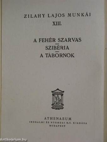 A fehér szarvas/Szibéria/A tábornok