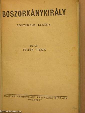 Boszorkánykirály/Röptében a világ körül