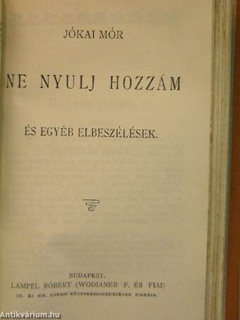 Krisztus követéséről/Ne nyulj hozzám és egyéb elbeszélések