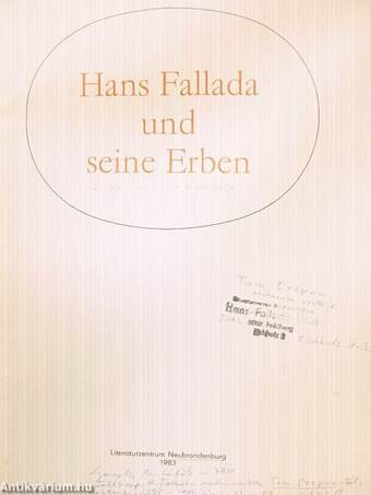 Hans Fallada und seine Erben