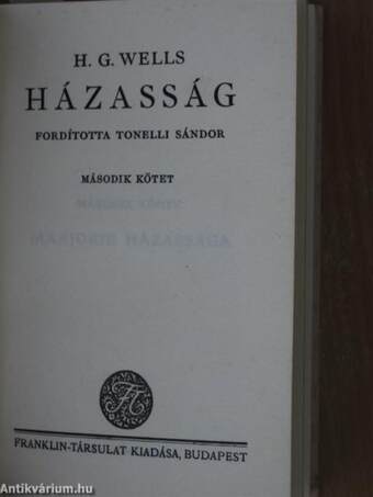 Házasság I-III.