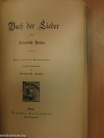 Buch der Lieder (gótbetűs)