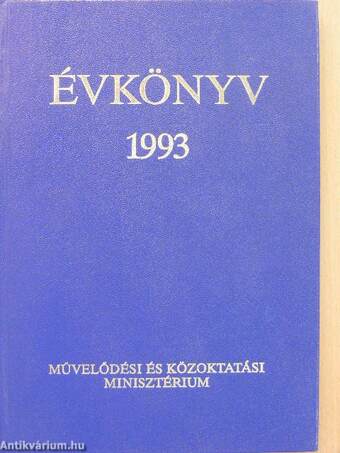 Évkönyv 1993