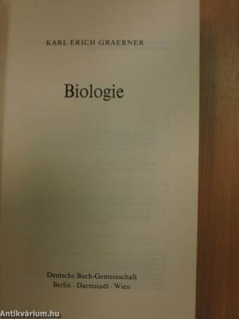 Biologie