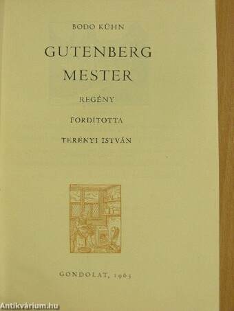 Gutenberg mester