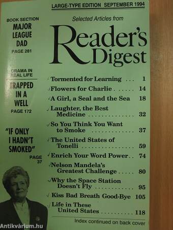 Selected Articles from Reader's Digest September 1994