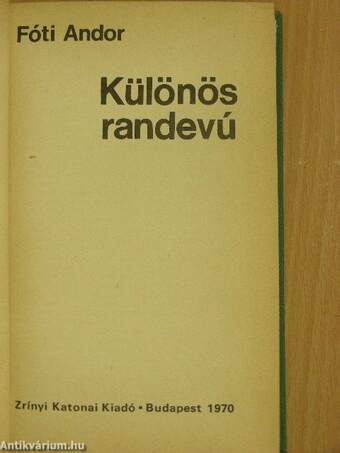 Különös randevú