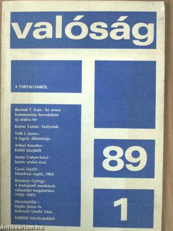 Valóság 1989. január