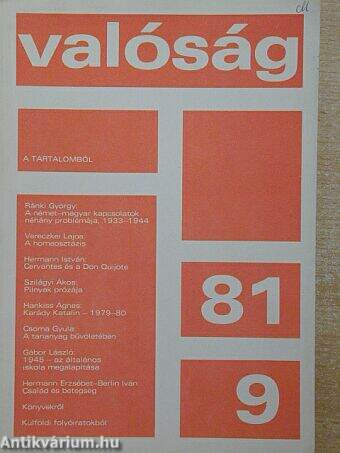 Valóság 1981. szeptember