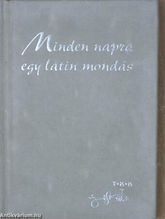 Minden napra egy latin mondás