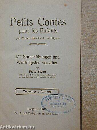 Petits Contes pour les Enfants