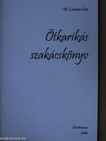 Ötkarikás szakácskönyv