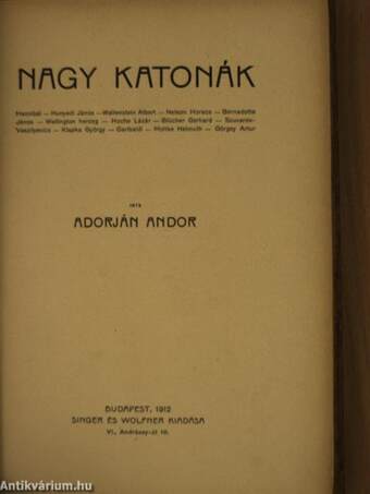 Nagy katonák