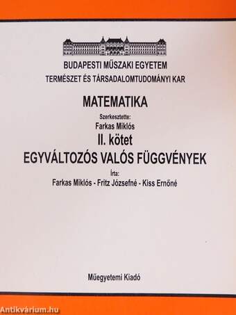 Matematika II.