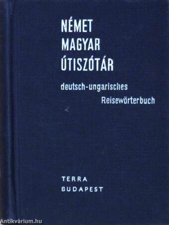 Magyar-német/Német-magyar útiszótár