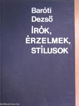 Írók, érzelmek, stílusok