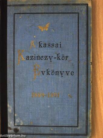 A kassai Kazinczy-kör Évkönyve 1898-1901