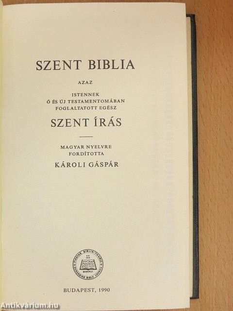 Szent Biblia