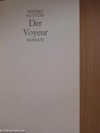 Der Voyeur